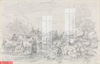 File PSD Tranh sơn dầu phương tây tổng hợp STS58222 (gốc) tách lớp chi tiết