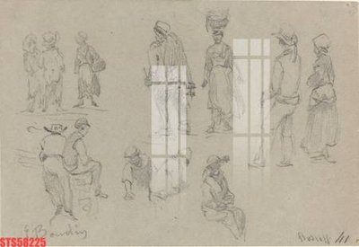 File tranh Tranh sơn dầu phương tây tổng hợp STS58225 (gốc) chủ đề trẻ em