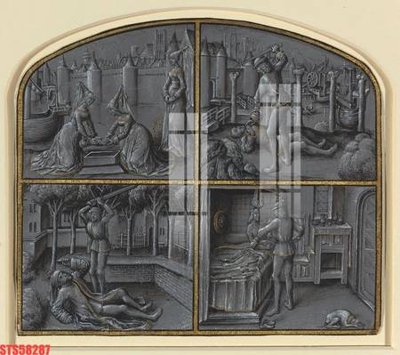 File in ấn Tranh sơn dầu phương tây tổng hợp STS58287 chuyên nghiệp