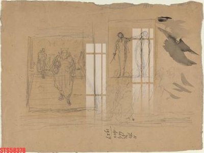 File gốc Tranh sơn dầu phương tây tổng hợp STS58378 (ảnh chi tiết) để in trần