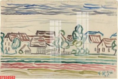 File gốc Tranh sơn dầu phương tây tổng hợp STS58582 (in ấn) màu sắc trung thực