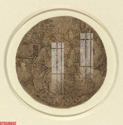 File tranh Tranh sơn dầu phương tây tổng hợp STS58642 (gốc) in trên kính