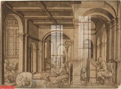 Tải file Tranh sơn dầu phương tây tổng hợp STS58707 (gốc) in nhanh