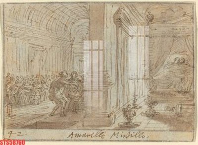 File gốc Tranh sơn dầu phương tây tổng hợp STS58760 (in lụa) chi tiết cao