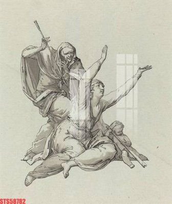 File gốc Tranh sơn dầu phương tây tổng hợp STS58782 (in ấn) không giới hạn