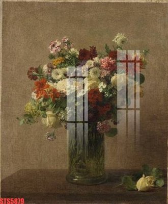 File gốc Tranh sơn dầu phương tây tổng hợp STS5879 (AI/EPS) cho in ấn