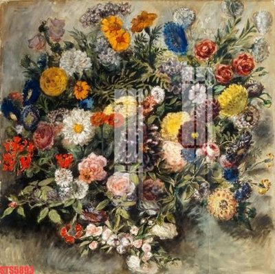 File PSD Tranh sơn dầu phương tây tổng hợp STS5893 (bản gốc) cho nhà in