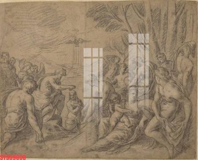 Cung cấp file tranh gốc Tranh sơn dầu phương tây tổng hợp STS59033 độc quyền