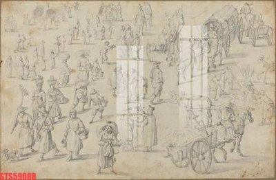 File gốc Tranh sơn dầu phương tây tổng hợp STS59088 (in mica) làm bảng hiệu