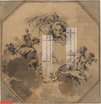 File in ấn cao cấp Tranh sơn dầu phương tây tổng hợp STS59115 (file gốc)