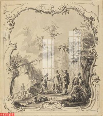 File gốc Tranh sơn dầu phương tây tổng hợp STS59138 (in tráng gương) sang trọng