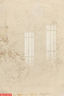 File gốc Tranh sơn dầu phương tây tổng hợp STS59183 (phong cách) tối giản