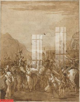 File tranh gốc in trần nhà Tranh sơn dầu phương tây tổng hợp STS59208 3D