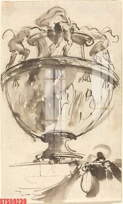 File tranh in trần 3D Tranh sơn dầu phương tây tổng hợp STS59239 (ảnh gốc)