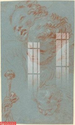 File gốc Tranh sơn dầu phương tây tổng hợp STS59338 (in tráng gương) sang trọng