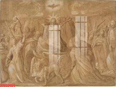 Download file gốc Tranh sơn dầu phương tây tổng hợp STS59464 (in lụa) tranh 3D