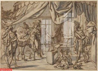 File gốc Tranh sơn dầu phương tây tổng hợp STS59474 (dành cho trang trí nội thất)