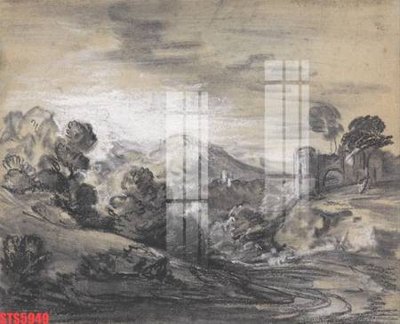 File PSD Tranh sơn dầu phương tây tổng hợp STS5949 (bản gốc) cho nhà in