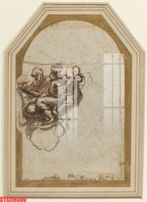 File in mica Tranh sơn dầu phương tây tổng hợp STS59580 (bản gốc) làm vách ngăn