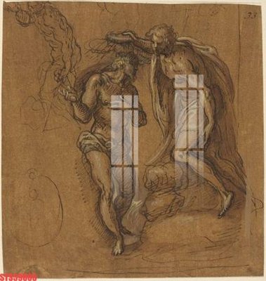 File in trần Tranh sơn dầu phương tây tổng hợp STS59605 (bản gốc) 5D