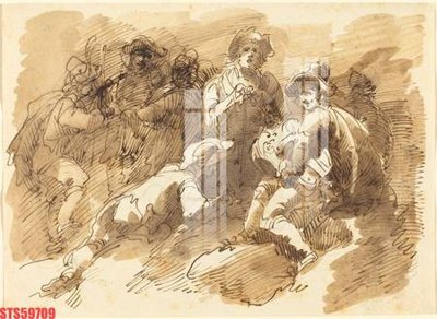 File gốc Tranh sơn dầu phương tây tổng hợp STS59709 (dành cho trang trí nội thất)