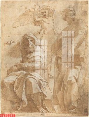 File PSD Tranh sơn dầu phương tây tổng hợp STS59938 (bản gốc) đã tách nền