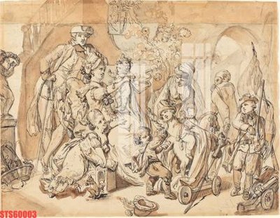 File gốc Tranh sơn dầu phương tây tổng hợp STS60003 (chuẩn CMYK) cho nhà in