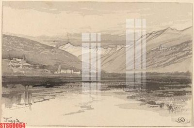 File in trần Tranh sơn dầu phương tây tổng hợp STS60064 (bản gốc 3D) sống động