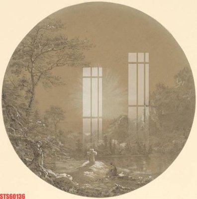 File ảnh Tranh sơn dầu phương tây tổng hợp STS60136 (gốc) in PP, decal