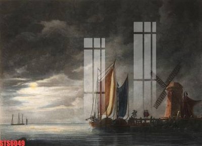 File gốc Tranh sơn dầu phương tây tổng hợp STS6049 (trang trí) phòng ngủ