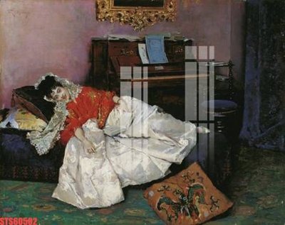 File gốc in mica Tranh sơn dầu phương tây tổng hợp STS60502 chất lượng