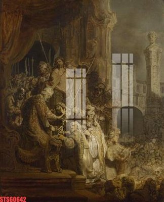 File tranh Tranh sơn dầu phương tây tổng hợp STS60642 (ảnh gốc) độc quyền