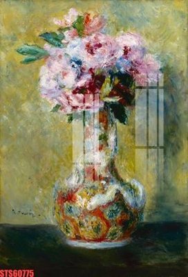 File gốc in ấn Tranh sơn dầu phương tây tổng hợp STS60775 chuẩn màu CMYK