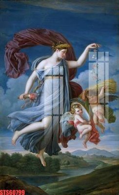 File in trần Tranh sơn dầu phương tây tổng hợp STS60799 (bản gốc) mây trời