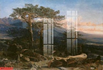 File in trần Tranh sơn dầu phương tây tổng hợp STS60927 (bản gốc) 5D