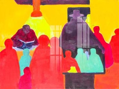 Download file ảnh gốc Tranh sơn dầu phương tây tổng hợp STS60995 để in ấn