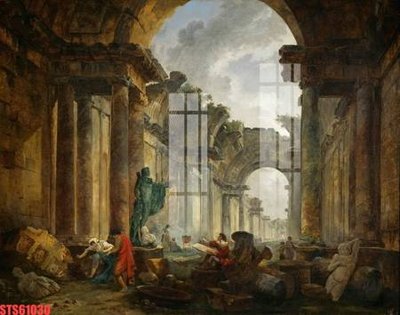 File gốc Tranh sơn dầu phương tây tổng hợp STS61030 (in mica) cắt laser