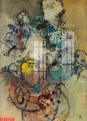 File tranh Tranh sơn dầu phương tây tổng hợp STS61159 (gốc) in film