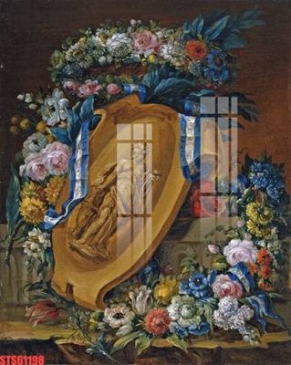 Tải file Tranh sơn dầu phương tây tổng hợp STS61198 (gốc) chủ đề phong thủy