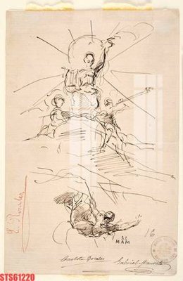 File tranh Tranh sơn dầu phương tây tổng hợp STS61220 (bản gốc) in canvas