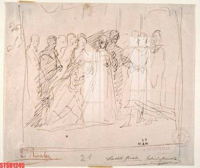 Hình ảnh file gốc Tranh sơn dầu phương tây tổng hợp STS61245 cho in UV