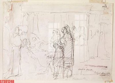 File gốc Tranh sơn dầu phương tây tổng hợp STS61248 (in lụa) hoa văn cổ điển