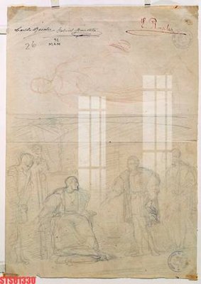 Tải file PSD Tranh sơn dầu phương tây tổng hợp STS61330 (nguyên layer) để in