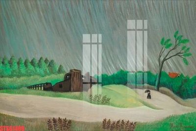 File PSD Tranh sơn dầu phương tây tổng hợp STS61409 (gốc) nhiều lớp (multi-layer)