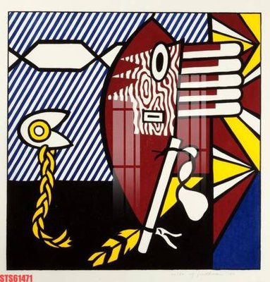 File in trần Tranh sơn dầu phương tây tổng hợp STS61471 (bản gốc) hoa văn