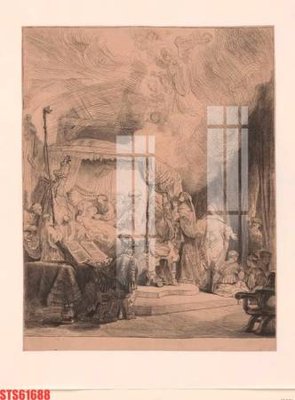 Hình ảnh file gốc in trần nhà Tranh sơn dầu phương tây tổng hợp STS61688