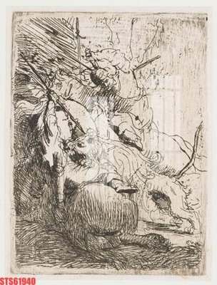 File PSD Tranh sơn dầu phương tây tổng hợp STS61940 (chất lượng in ấn)