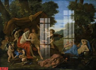 File tranh ảnh gốc Tranh sơn dầu phương tây tổng hợp STS62 dùng cho in khổ lớn