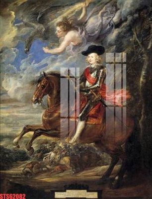 File in trần Tranh sơn dầu phương tây tổng hợp STS62082 (file gốc) hoa văn 3D