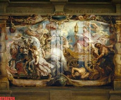 File tranh Tranh sơn dầu phương tây tổng hợp STS62124 (file gốc) chuẩn màu in